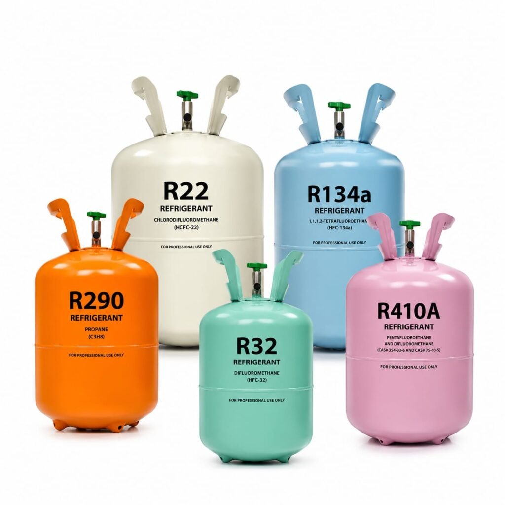 Aircon gas top-up service