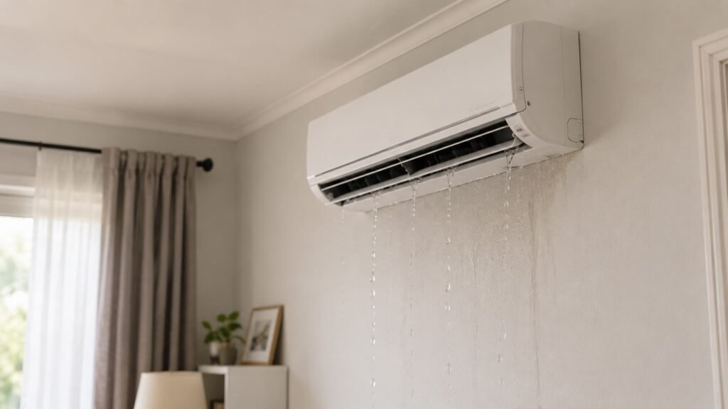 Aircon water leakage repair service